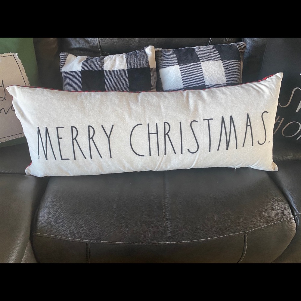 Rae Dunn Christmas pillow